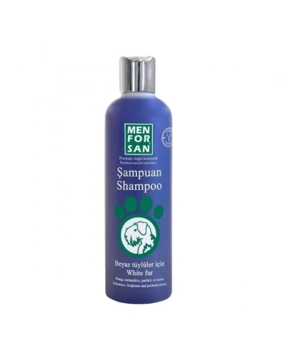 ÇOK SATAN Menforsan Beyaz Tüylülere Özel Köpek Şampuanı 300 Ml