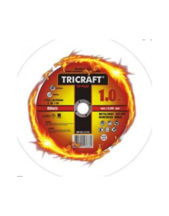 ® Meşem Trıcraft X Plus  115X1X22.23 mm Inox Kesici Taş 10 Adet MEŞEM-3301