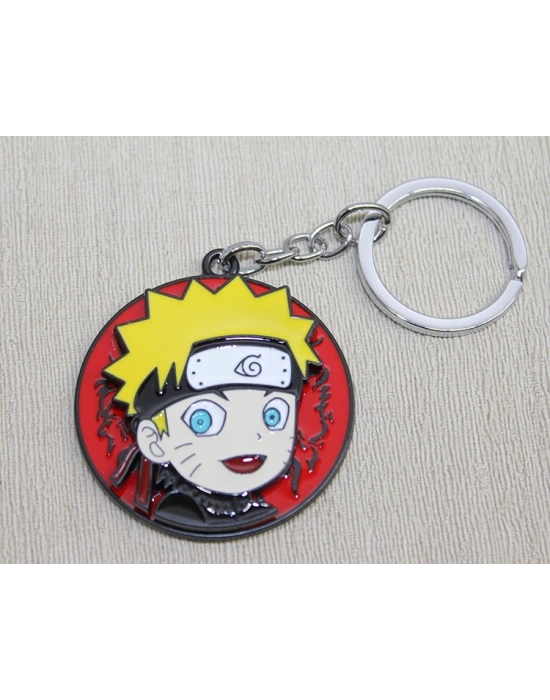 ÇOK SATAN Metal Dönen Naruto Anahtarlık Model 2