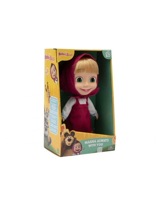 ÇOK SATAN MHA41000 Maşa ve Koca Ayı - 23 cm Masha Doğum Günü Bebeği