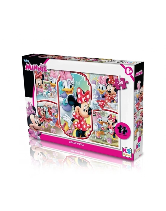 ÇOK SATAN MIN714 KS, Minnie 100 Parça Puzzle