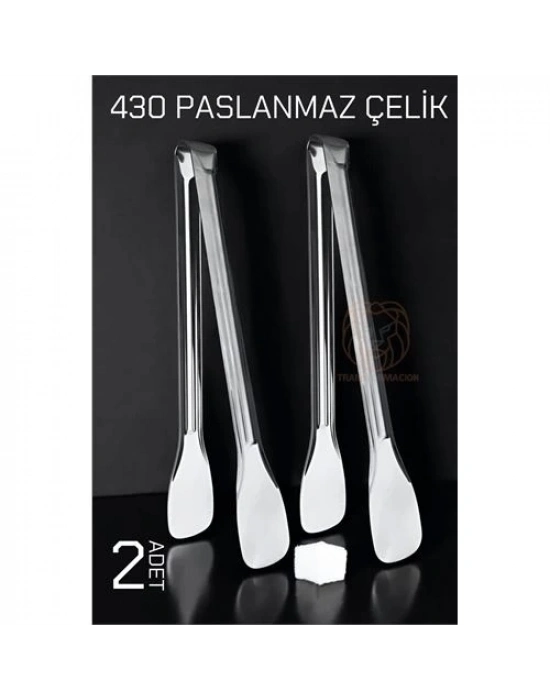 ÇOK SATAN Mini Şeker Maşası Paslanmaz Zazzeri Classic 2 ADET