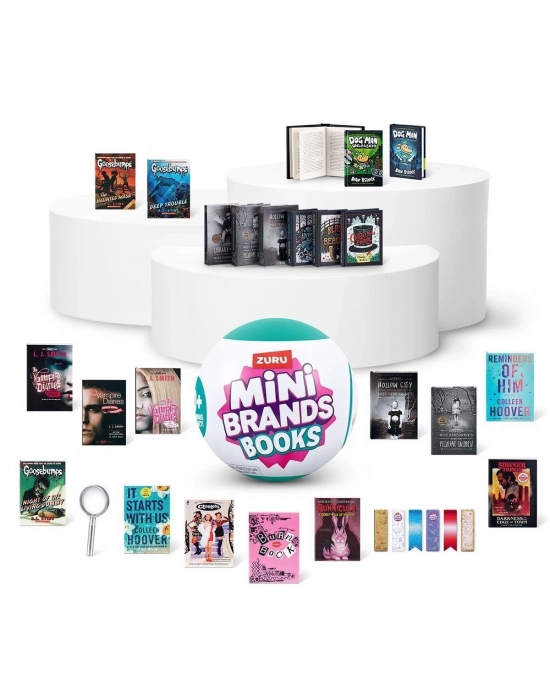 ÇOK SATAN MNK00000 Mini Brands - Books Surpriz Paket 77493
