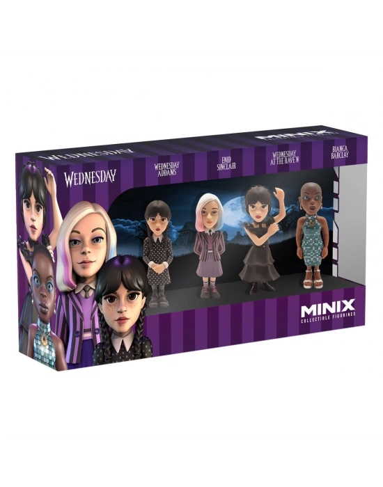 ÇOK SATAN MNXH8000 Minix Wednesday 4lü Figür - Koleksiyon Figürü