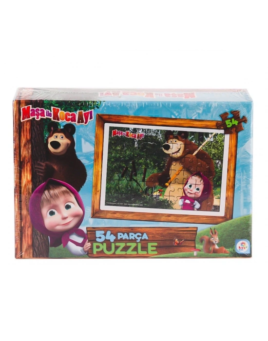 ÇOK SATAN MS7965 Masha ve Koca Ayı 54 Parça Puzzle -Laçokids