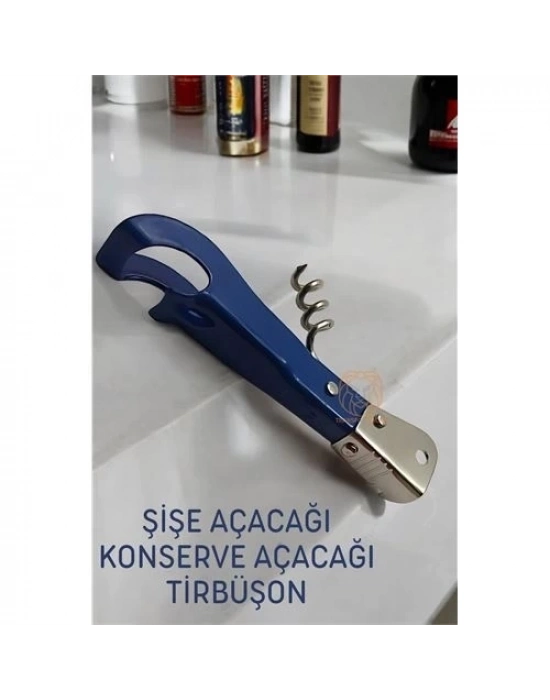 ÇOK SATAN Multi Şişe Açacağı Tirbüşon Konserve Açacağı  Clovis