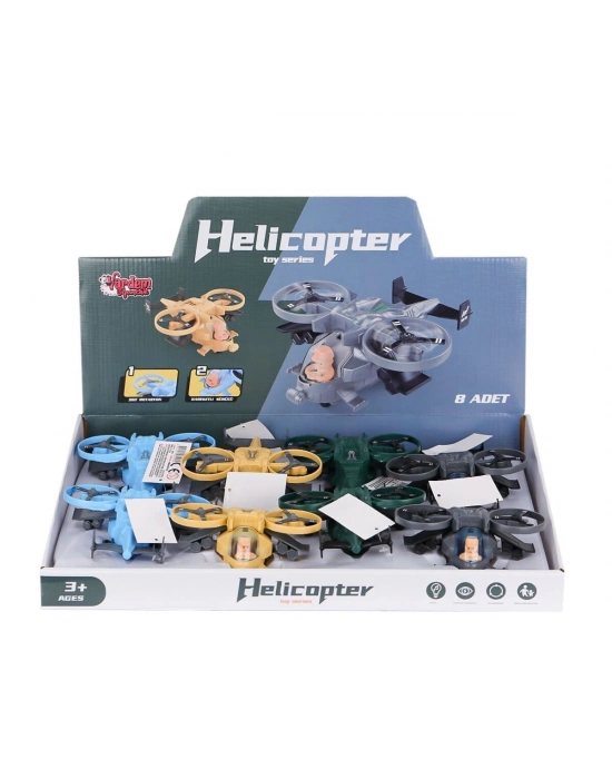 ÇOK SATAN MXT-3616 Sürtmeli Askeri Helikopter - 1 Adet Stokta Olan Gönderilir