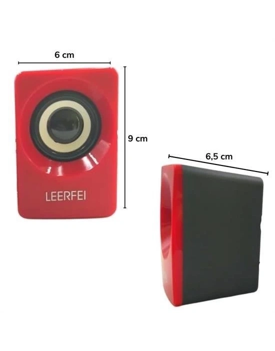ÇOK SATAN N62 1+1 Multimedia USB ve Jacklı Mini Hoparlör Yüksek Stereo Ses Sistemi