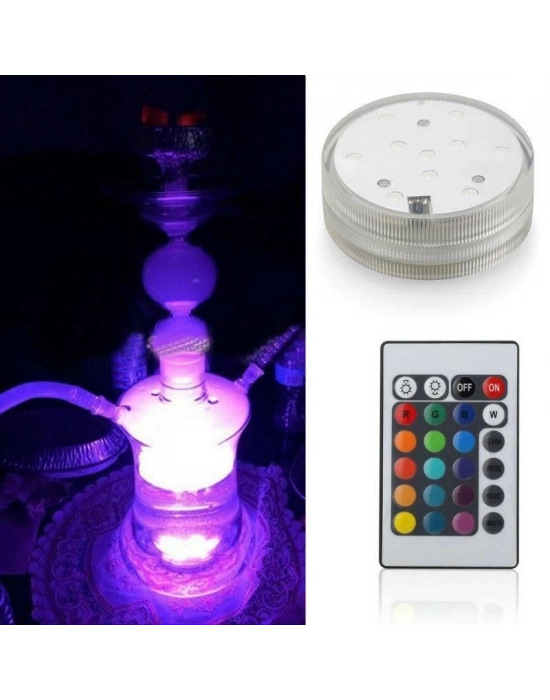 ÇOK SATAN Nargile Işıklandırma Led Su Geçirmez Kumandalı Aydınlatma