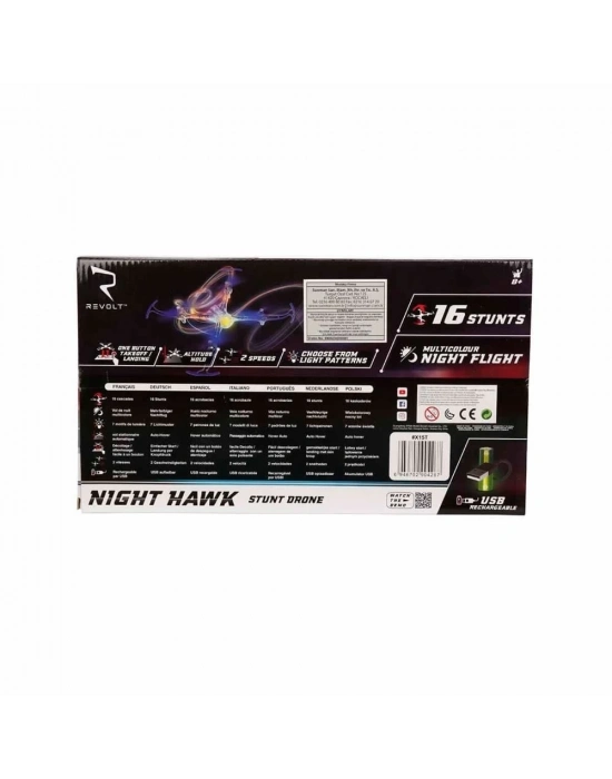 ÇOK SATAN Night Hawk Işıklı USB Şarjlı Uzaktan Kumandalı Drone