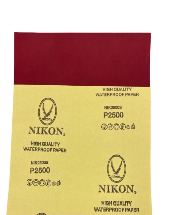 ® Nikon 2500S Otomotiv Su Zımparası 2500 Kum