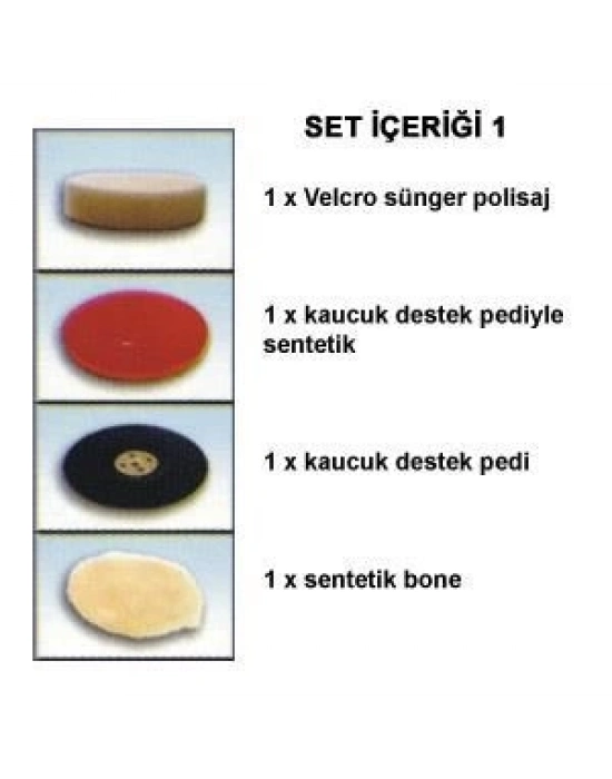 ® Nikon N 33995 Polisaj Seti 125 mm 9 Parça