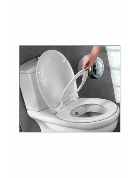 ® NKP Üniversal Çocuk Adaptörlü Yavaş Kapanır Klozet Kapağı