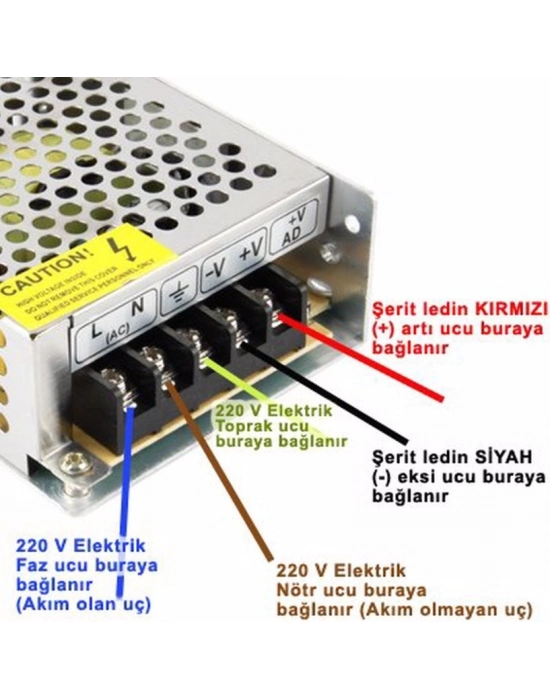 ÇOK SATAN NOAS YL25 0250 Süper Slim 21A Led Trafosu 12V 250W