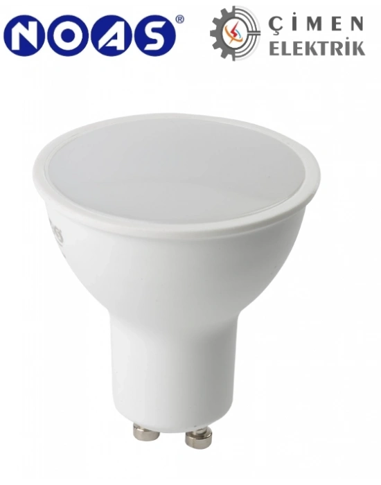 ÇOK SATAN NOAS YL91 0702 7W Led Çanak Ampül 3200K Günışığı GU10 Duy
