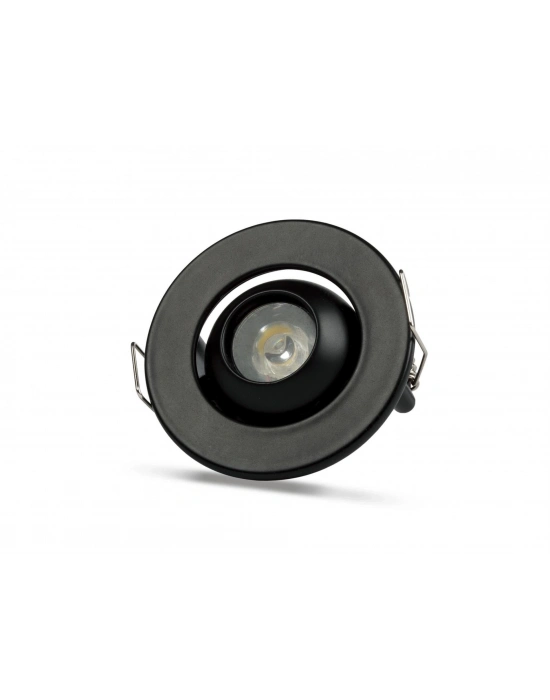 ÇOK SATAN NOAS YL94 0201 Siyah Kasa 1W Led Spot 6500K Beyaz Işık