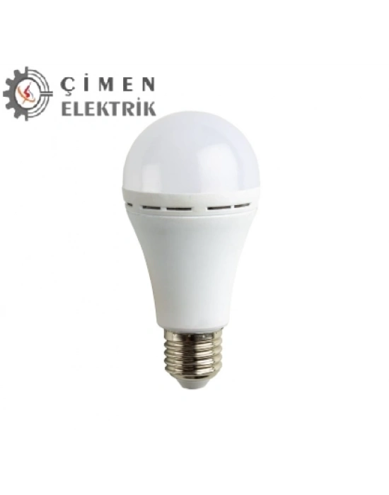 ÇOK SATAN NOAS YL95 0711 7W Şarjlı Led Ampul 6400K Beyaz Işık E27 Duy
