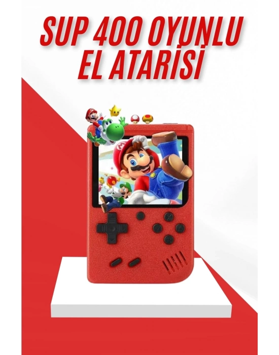ÇOK SATAN Nostalji Oyunlu Mini Atari Gamebox 400 Oyunlu El Atarisi