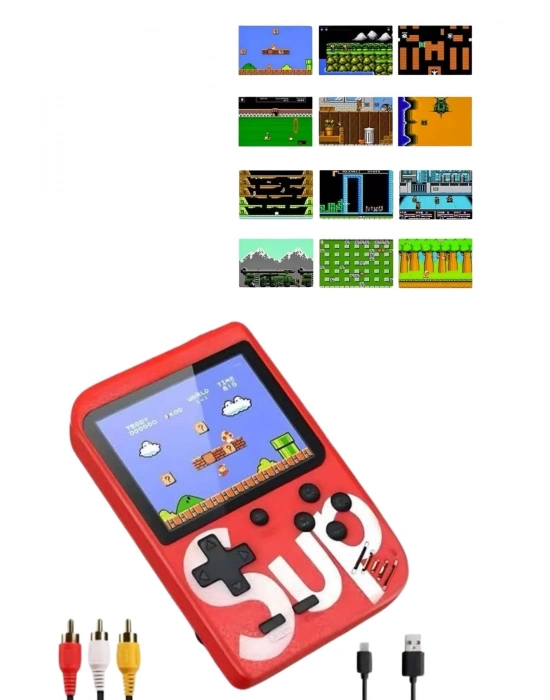 ÇOK SATAN Nostalji Oyunlu Mini Atari Gamebox 400 Oyunlu El Atarisi