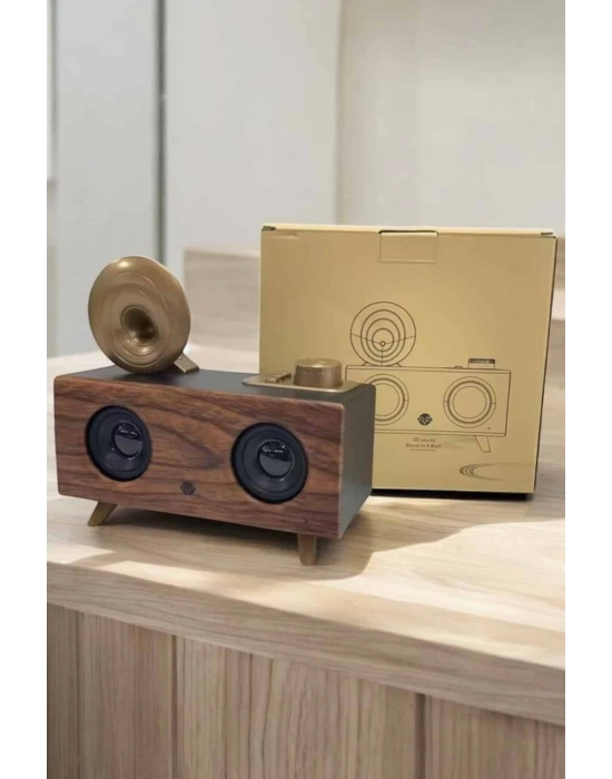 ÇOK SATAN Nostaljik Görünümlü Bluetooth Bağlantılı Speaker