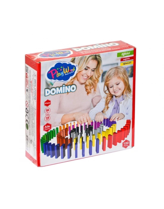 ÇOK SATAN ONY-388 Ahşap Domino Oyunu -Onyıl