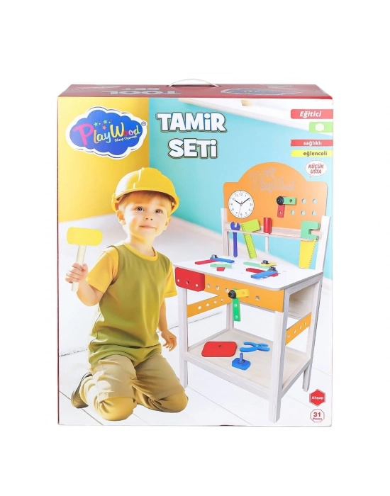ÇOK SATAN ONY-412 Ahşap Tamir Seti -Onyıl Oyuncak
