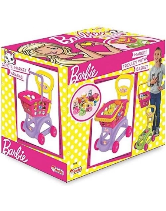 ÇOK SATAN Orjinal Lisanslı Oyuncak Barbie Sepetli Market Arabası
