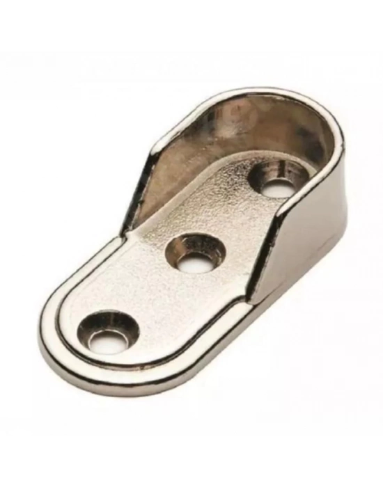 ® Oval Askı Dolap Borusu Askı Flanşı