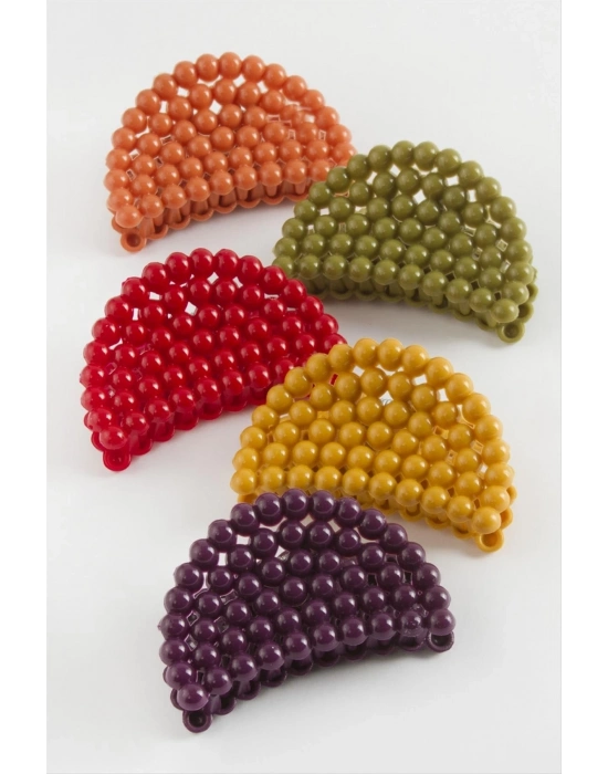 ÇOK SATAN Oval Renkli Mandal Toka 6 cm