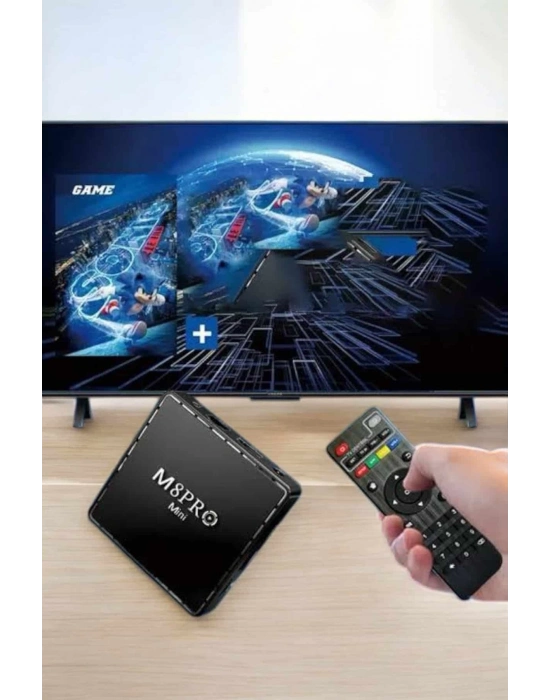 ÇOK SATAN Oyun Konsolu Çift Kollu 1000 Oyunlu TV Box Netflix Youtube Atari