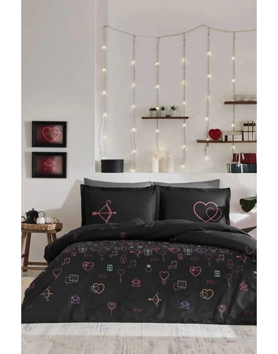 ÇOK SATAN Özdilek Çift Kişilik Ranforce Nevresim Takımı Gleam Love