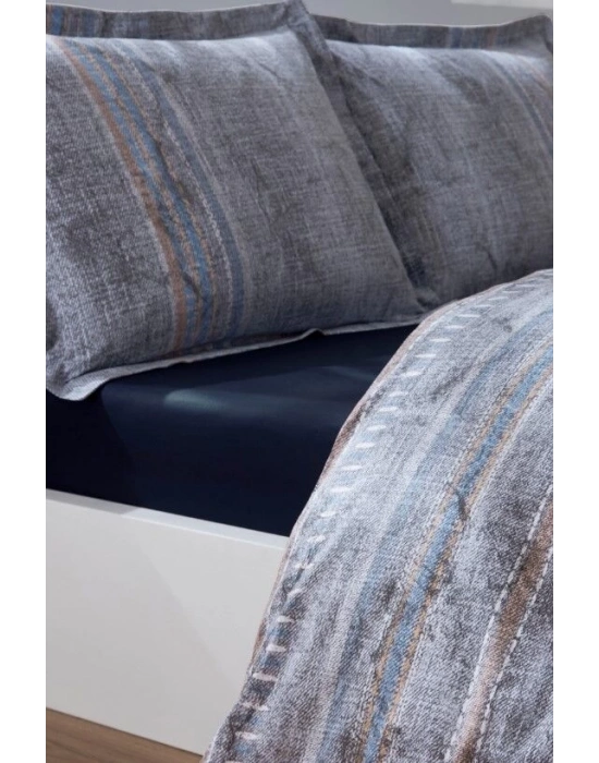 ÇOK SATAN Özdilek Denim Çift Kişilik Nevresim Takımı Colorado Mavi