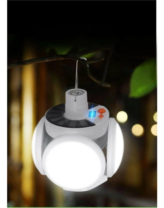 ÇOK SATAN P-038 Solar Güneş Enerji Ve Usb Sarjli 5 Kanatlı