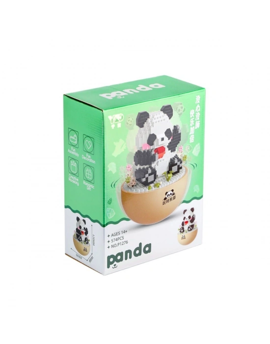 ÇOK SATAN P1276 Panlos Panda 574 Parça Blok Seti -Vagon life