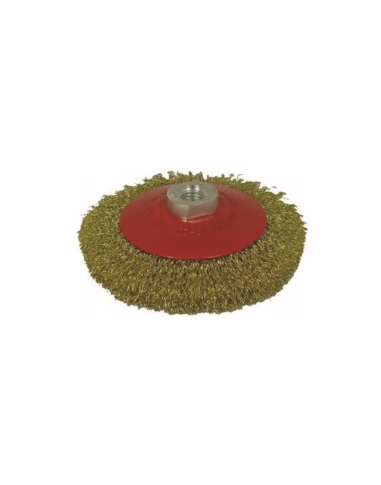 ® Partner 03033 M14 Vidalı  Sarı Telli Fırça 125 mm