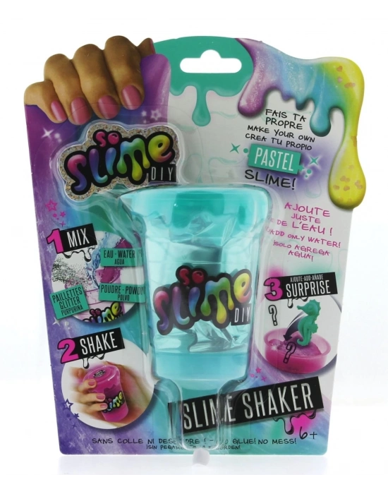 ÇOK SATAN Pastel Yeşil Slime Shaker Rainbow Tekli Paket