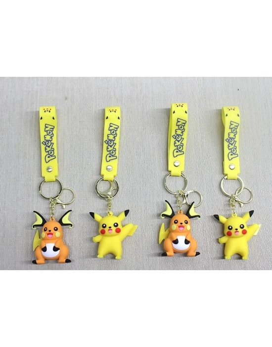 ÇOK SATAN Pikachu Silikon Anahtarlık Alk4252