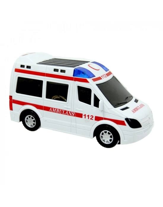 ÇOK SATAN Pilli Sesli ışıklı  112 Ambulans Oyuncak