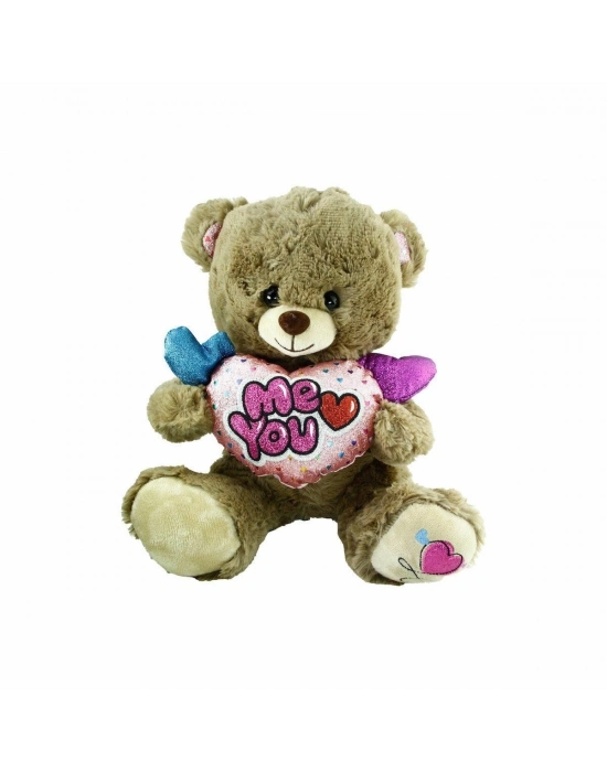 ÇOK SATAN PJH2322 Peluş Kalpli Ayı 30 cm