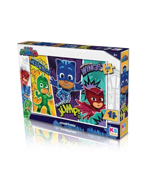 ÇOK SATAN PJM 714  KS, Pjm Masks 100 Parça Çocuk Puzzle