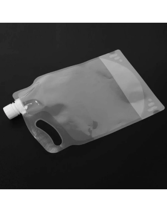 ÇOK SATAN Plastik Kapaklı Su Torbası 1 Litre