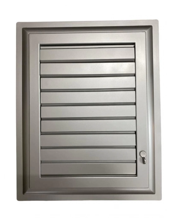 ® Plastik Menfez 30X30 Gümüş Banyo WC Havalandırma