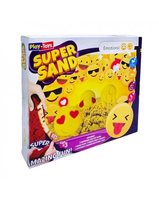 ÇOK SATAN Play-Toys Emoji Oyun Kumu Süper Sand Seti