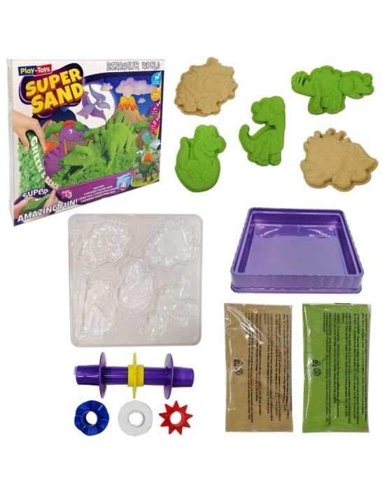 ÇOK SATAN PlayToys Dinazorların Dünyası Oyun Kumu Super Sand