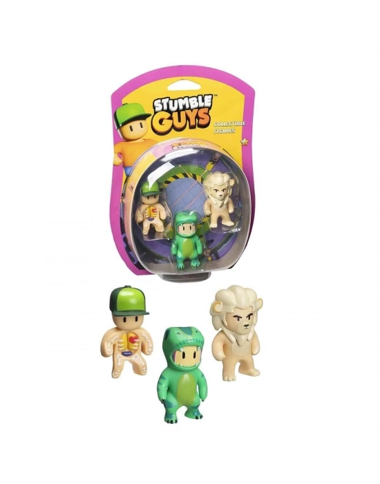 ÇOK SATAN PMI SG2220 Stumble Guys Figür Seti 3lü -Necotoys