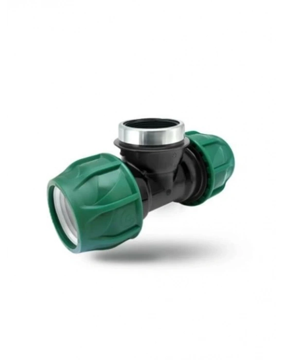 ® Poelsan Siyah 25X1/2X25 Kablin Dişi Te