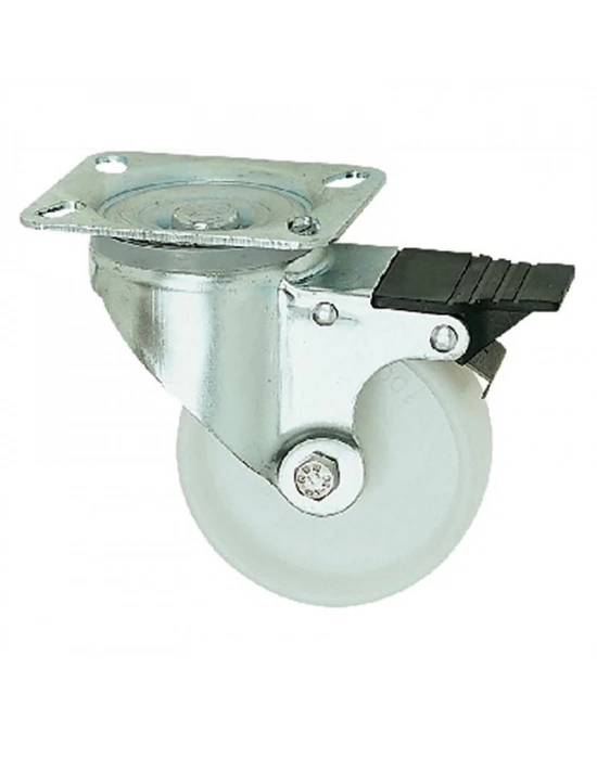 Poliamid Döner Frenli Teker 80 mm