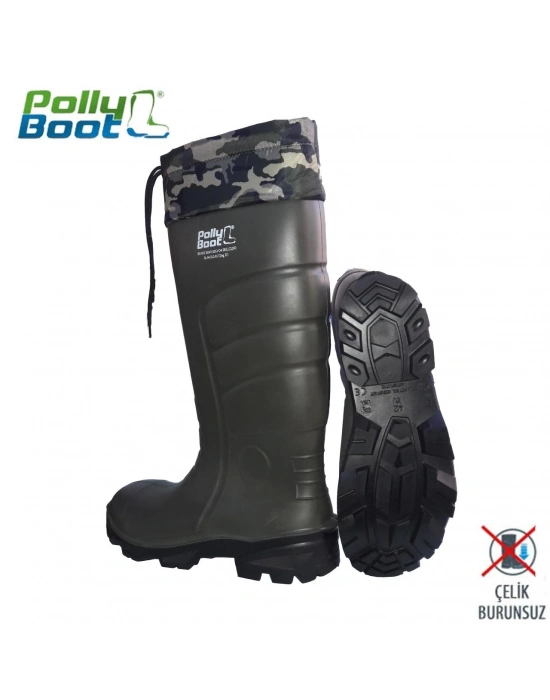 ® Pollyboot Vega 43 Numara Boğazlı Poliüratan Çizme