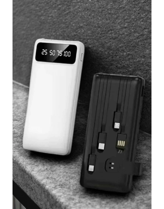 ÇOK SATAN Powerbank 20.000 Mah LCD Ekran USB Lightning Type-C Uyumlu İOS ve Android