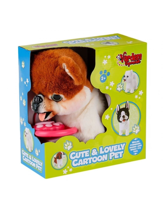 ÇOK SATAN PR66699-26 Yürüyen Tasmalı Peluş Köpek